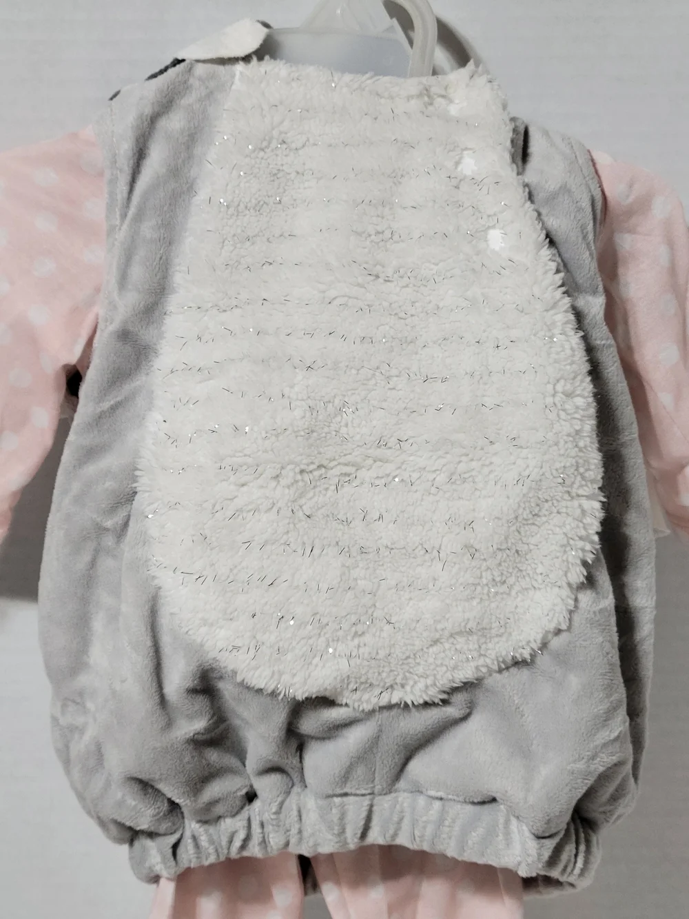 Baby Plush Owl Bird Costume Hooded Romper & Booties 0-6M